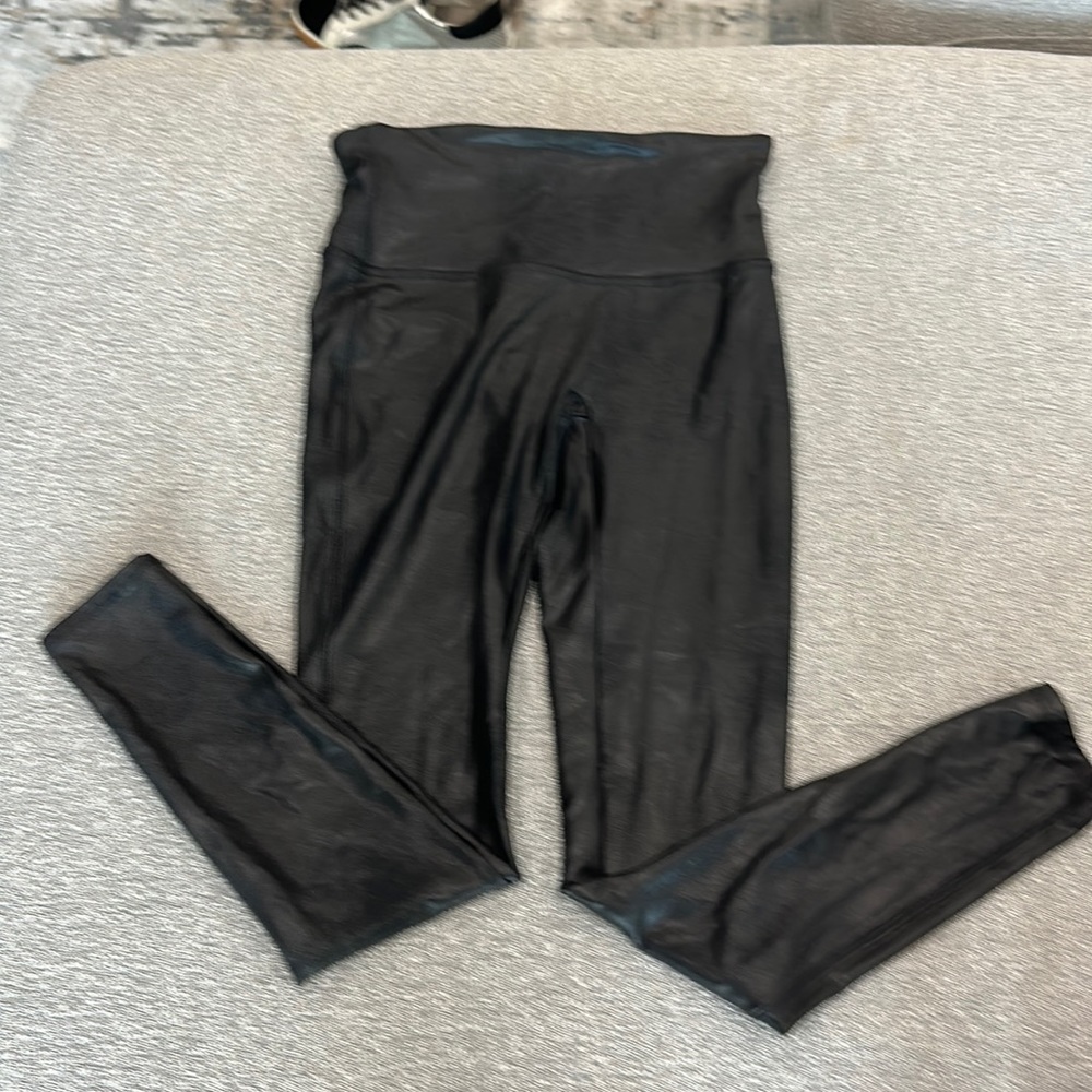 Faux Leather Spanx Leggings